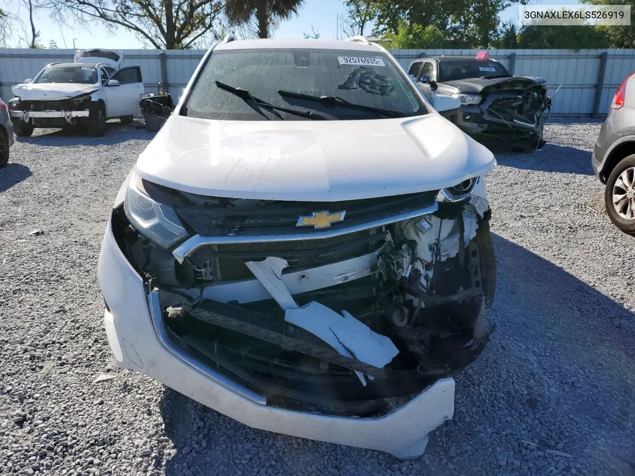 3GNAXLEX6LS526919 2020 Chevrolet Equinox Lt