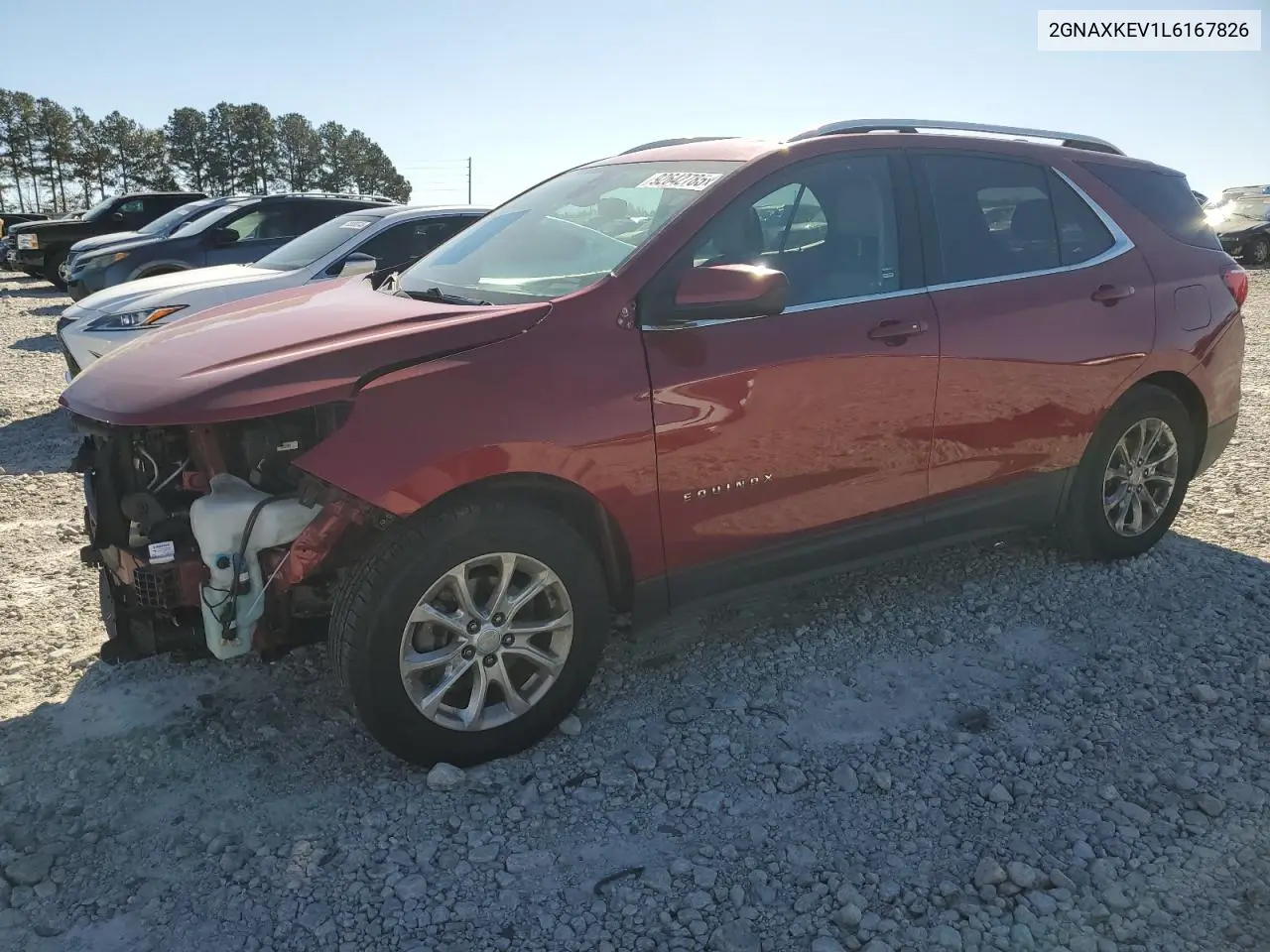 2GNAXKEV1L6167826 2020 Chevrolet Equinox Lt