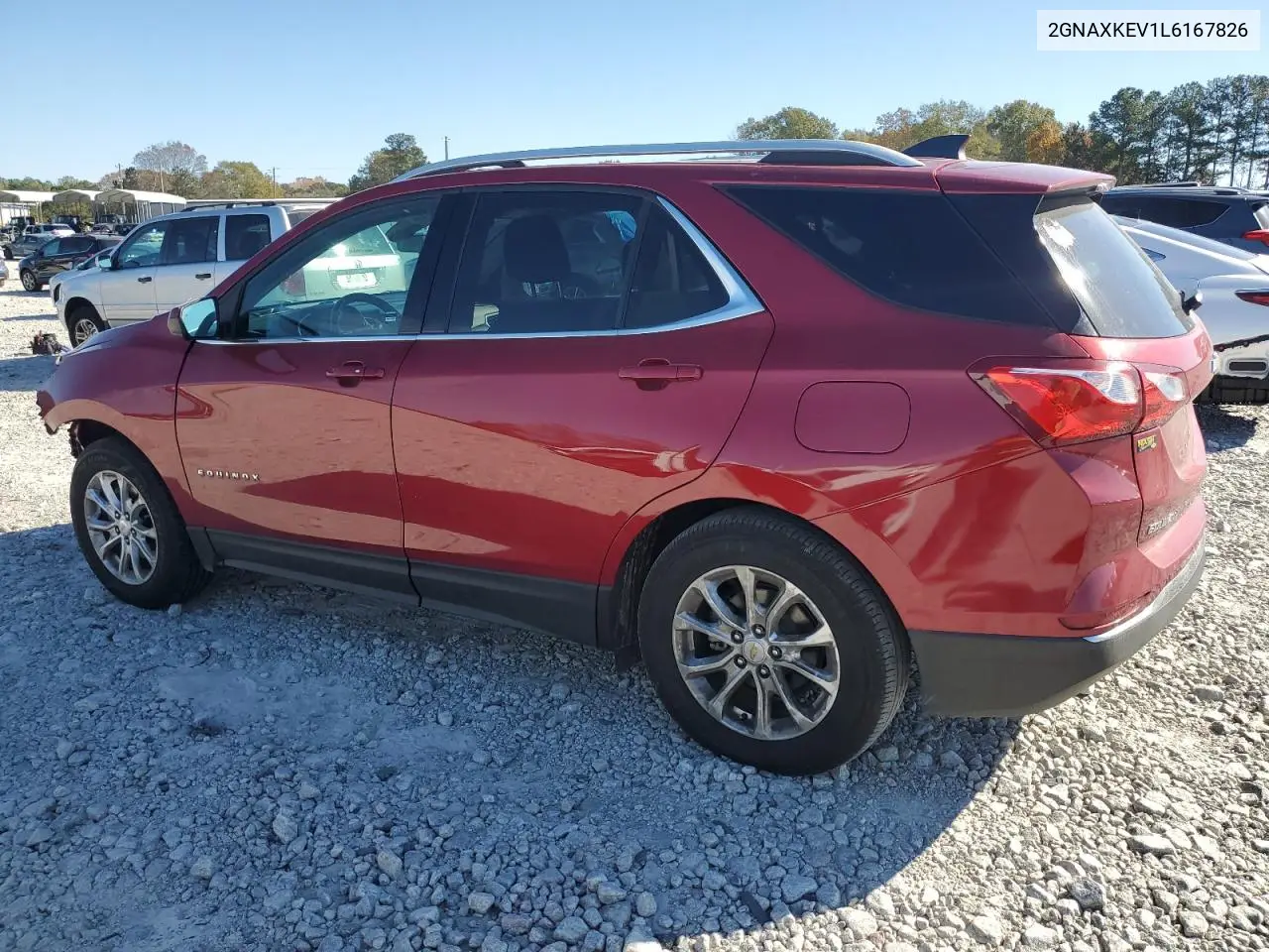 2GNAXKEV1L6167826 2020 Chevrolet Equinox Lt