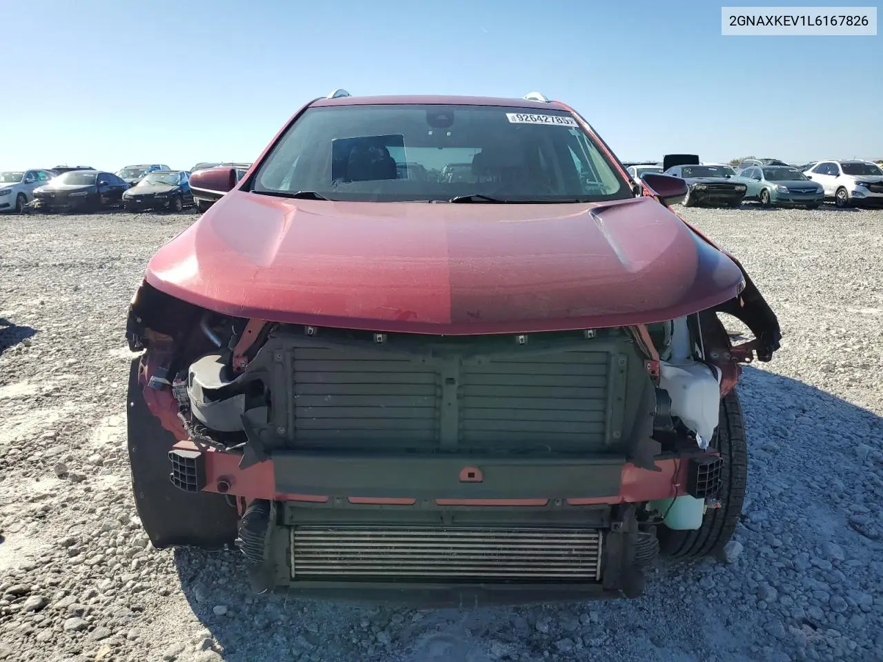 2GNAXKEV1L6167826 2020 Chevrolet Equinox Lt