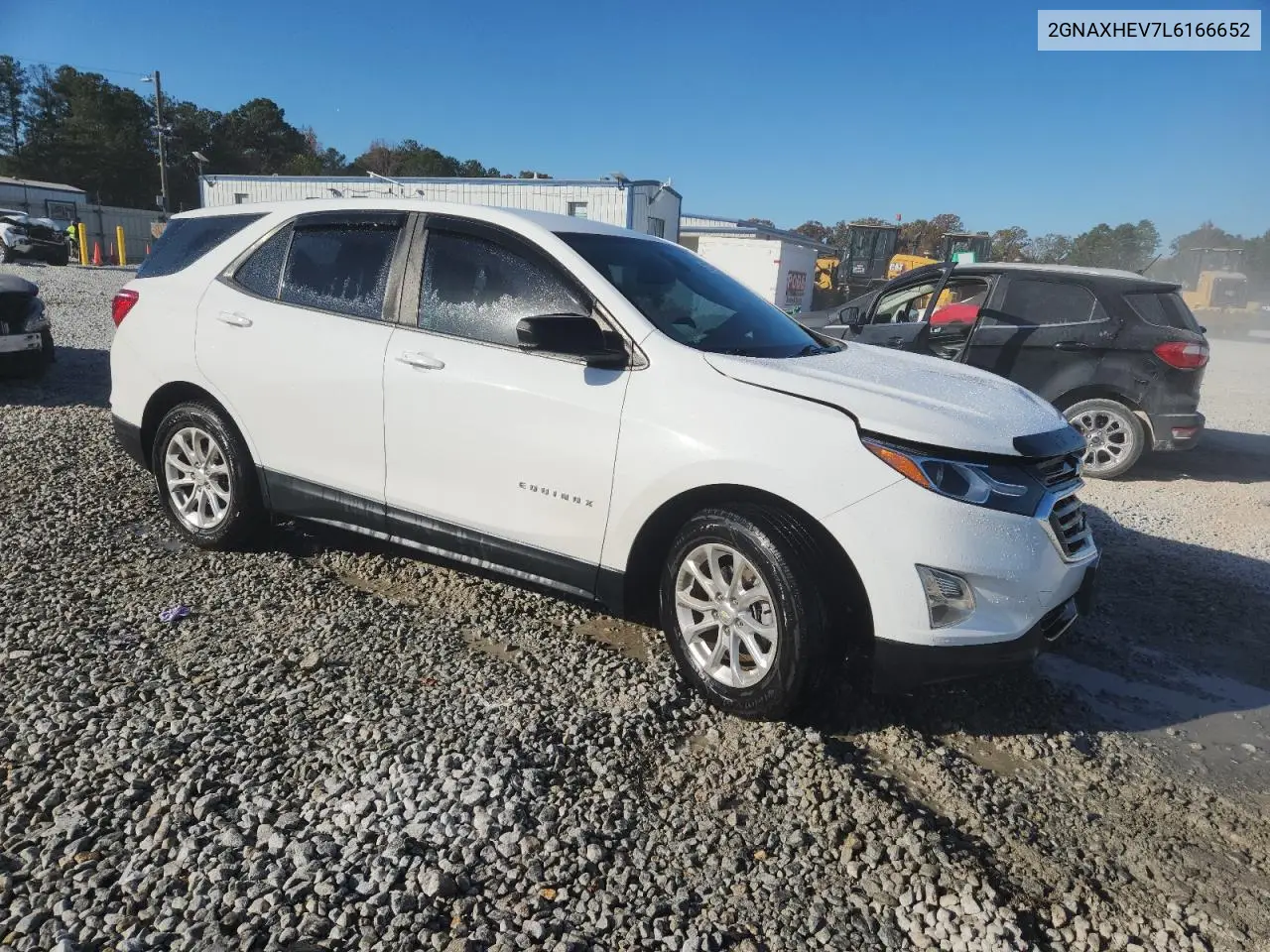 2GNAXHEV7L6166652 2020 Chevrolet Equinox Ls