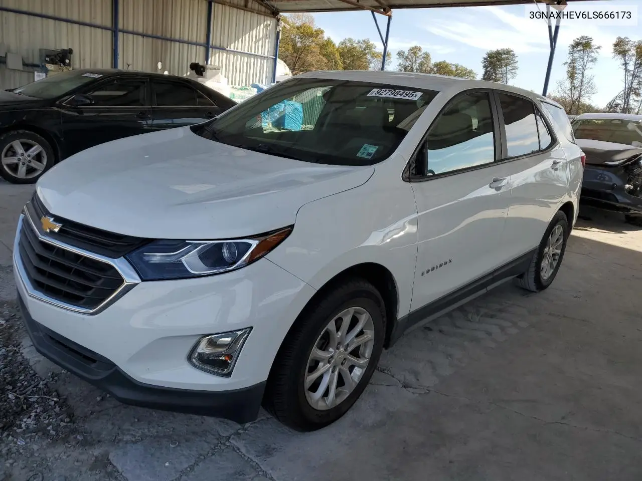 3GNAXHEV6LS666173 2020 Chevrolet Equinox Ls