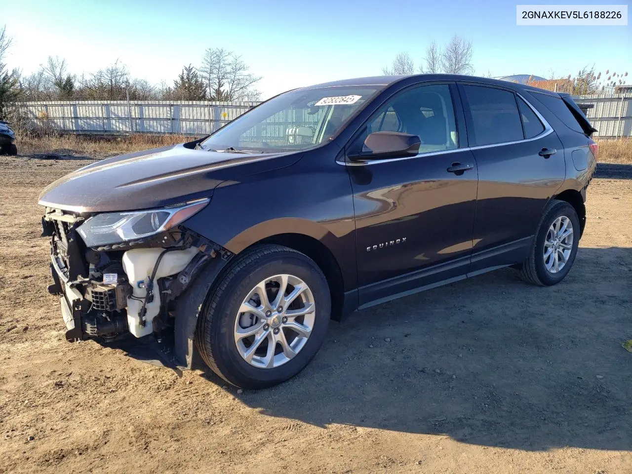 2GNAXKEV5L6188226 2020 Chevrolet Equinox Lt