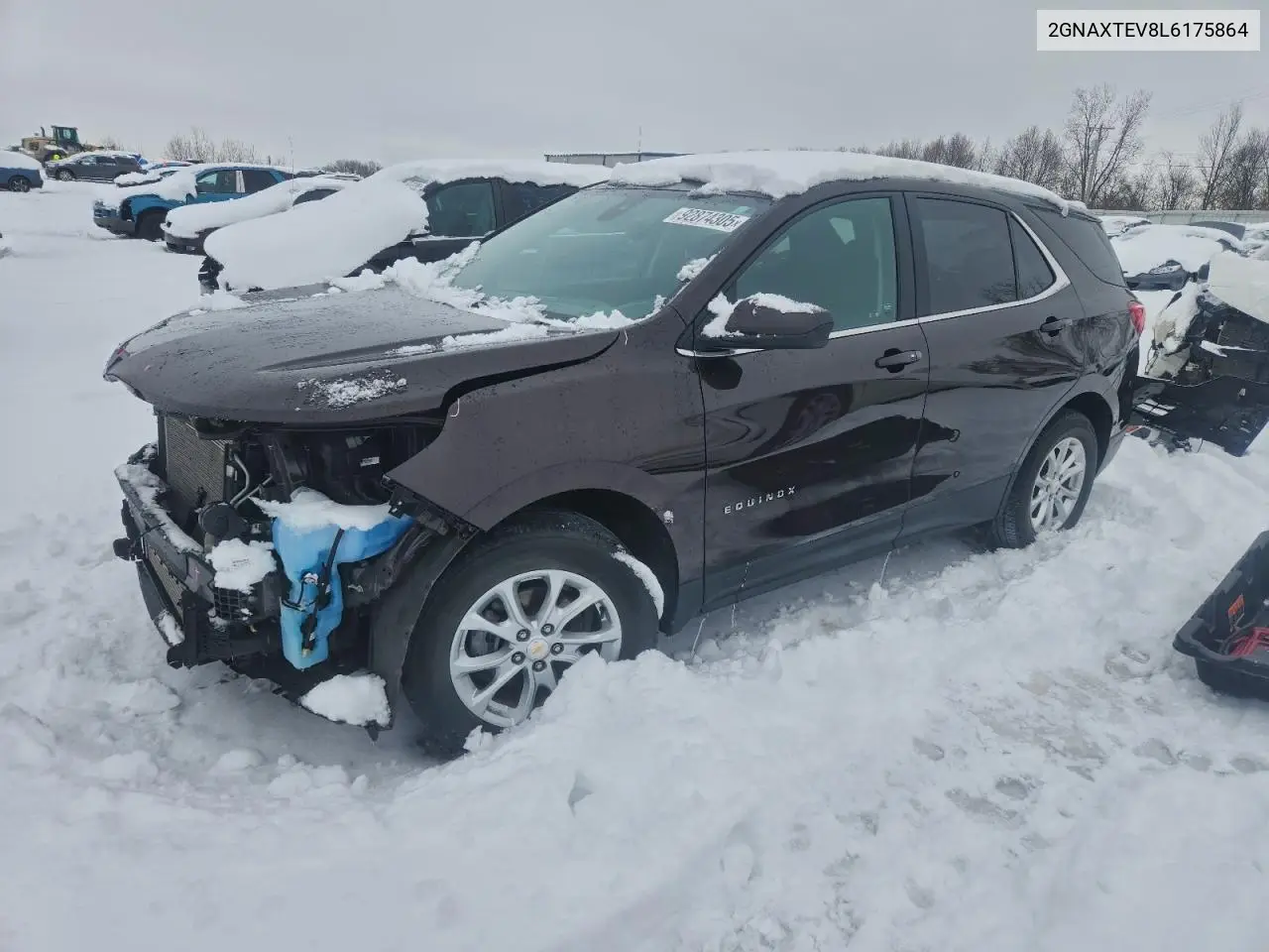 2GNAXTEV8L6175864 2020 Chevrolet Equinox Lt