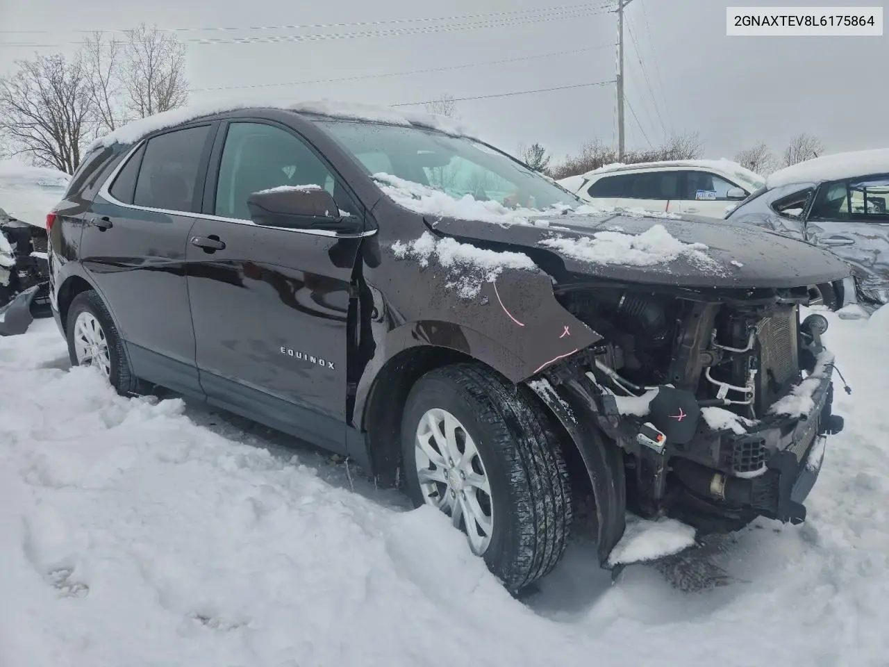 2GNAXTEV8L6175864 2020 Chevrolet Equinox Lt