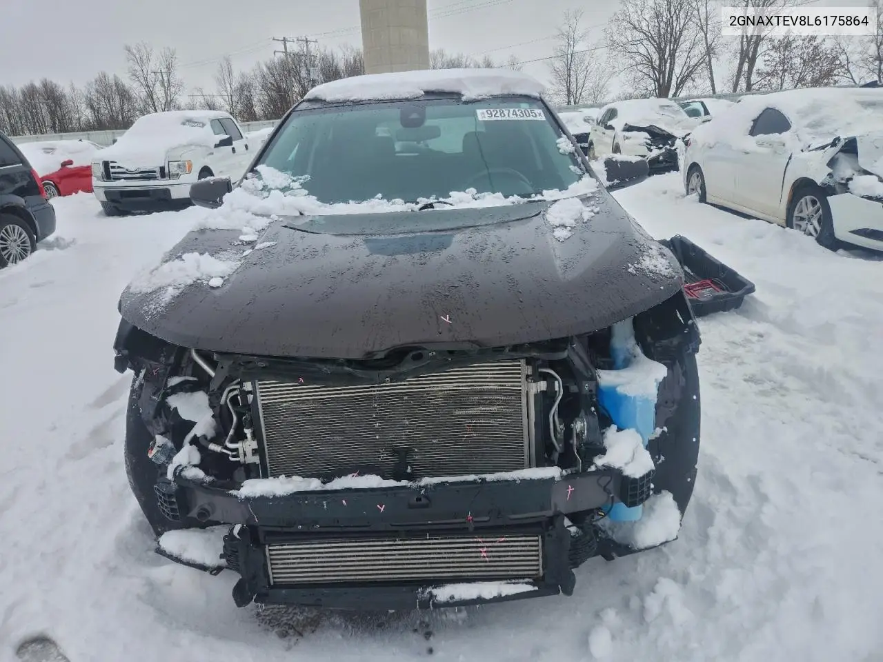2GNAXTEV8L6175864 2020 Chevrolet Equinox Lt