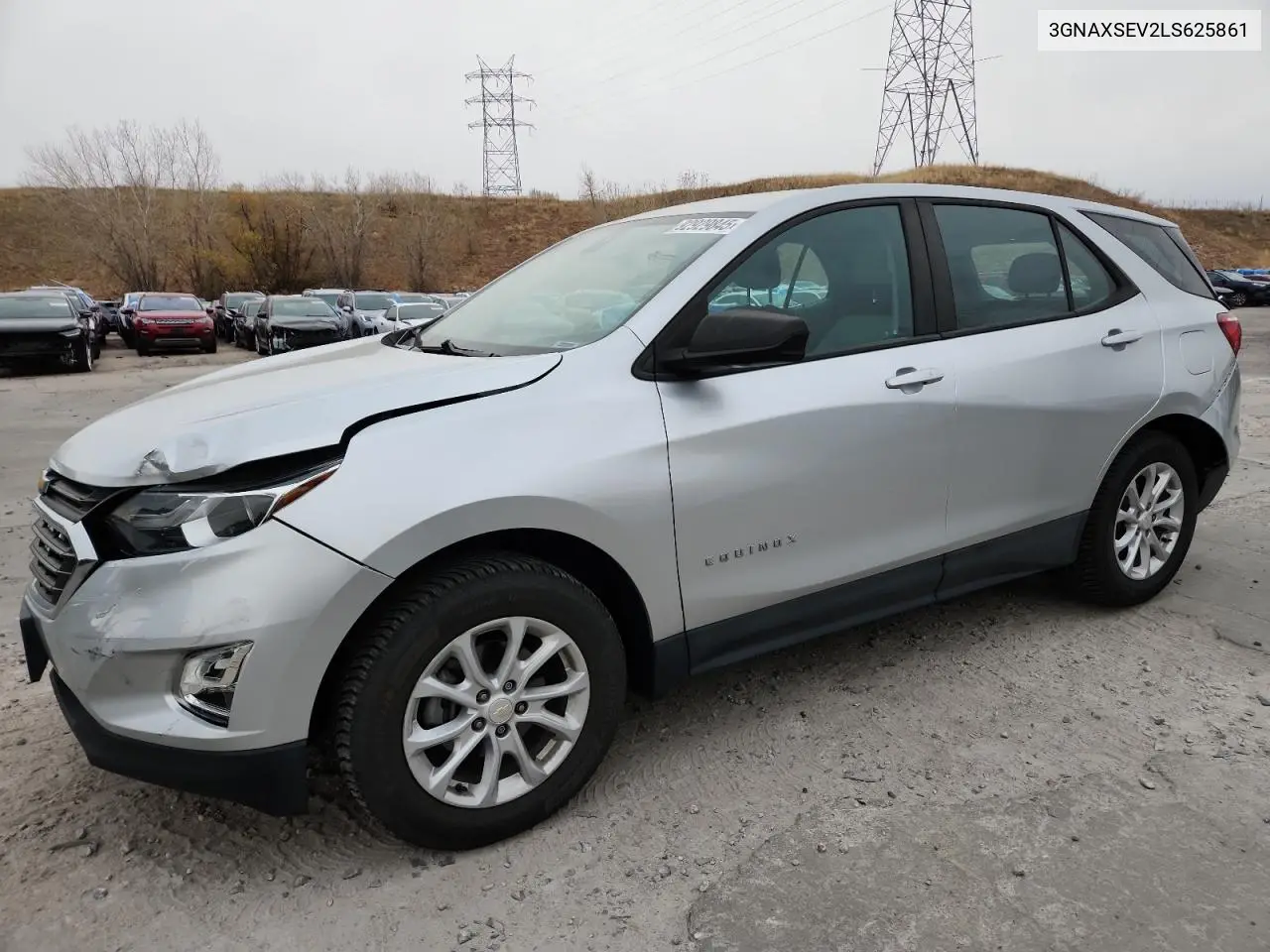 3GNAXSEV2LS625861 2020 Chevrolet Equinox Ls