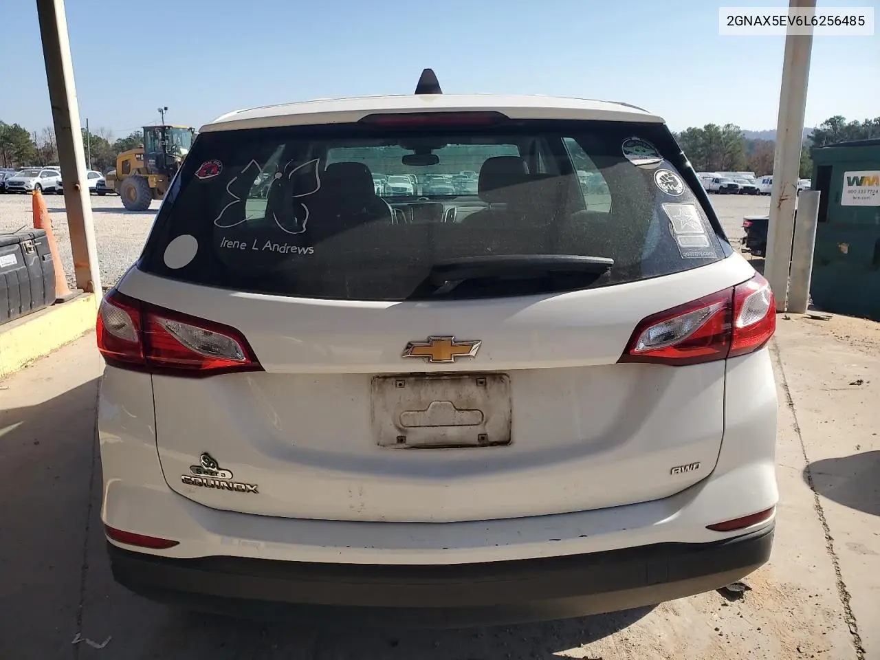2GNAX5EV6L6256485 2020 Chevrolet Equinox