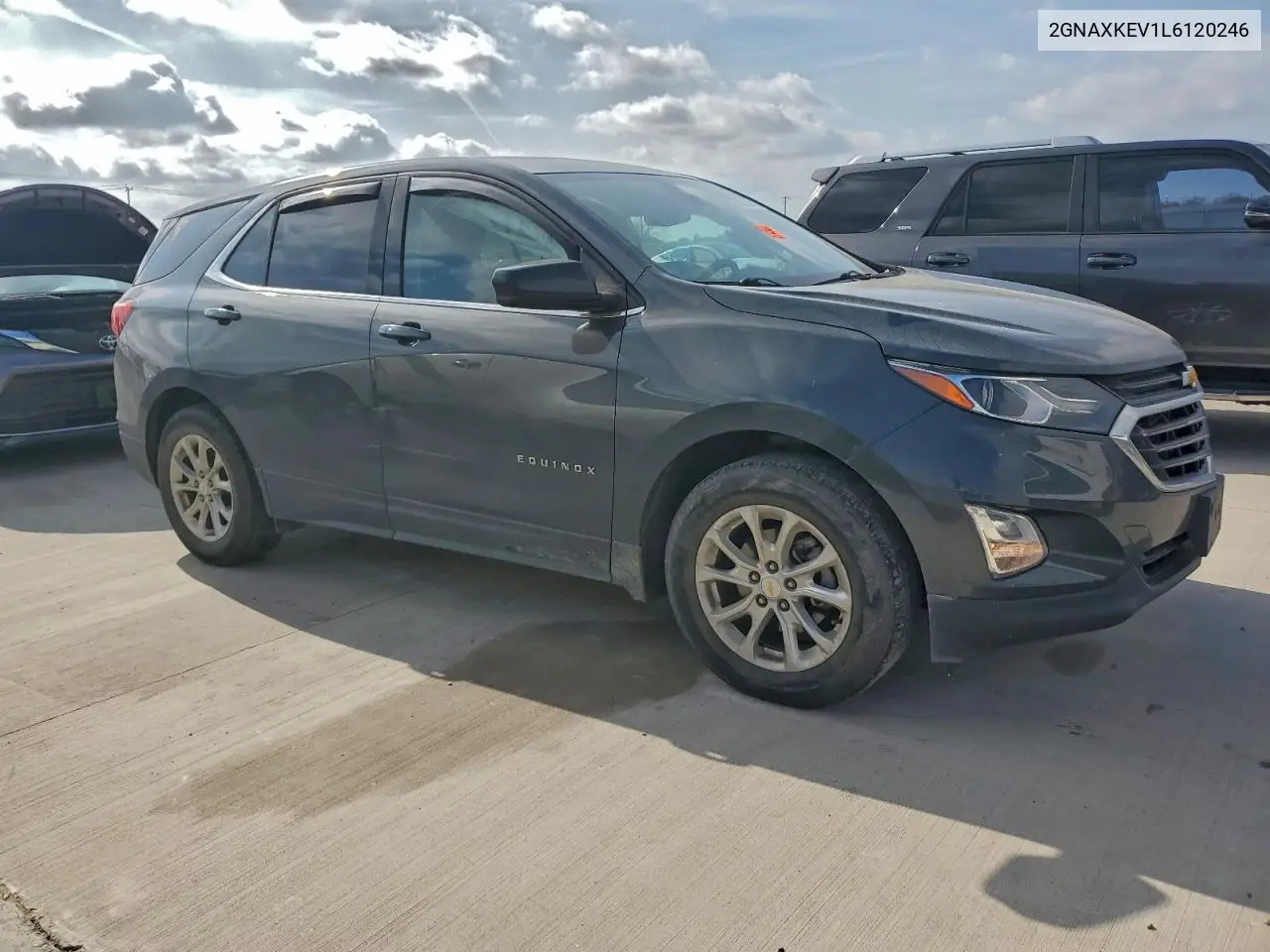 2GNAXKEV1L6120246 2020 Chevrolet Equinox Lt