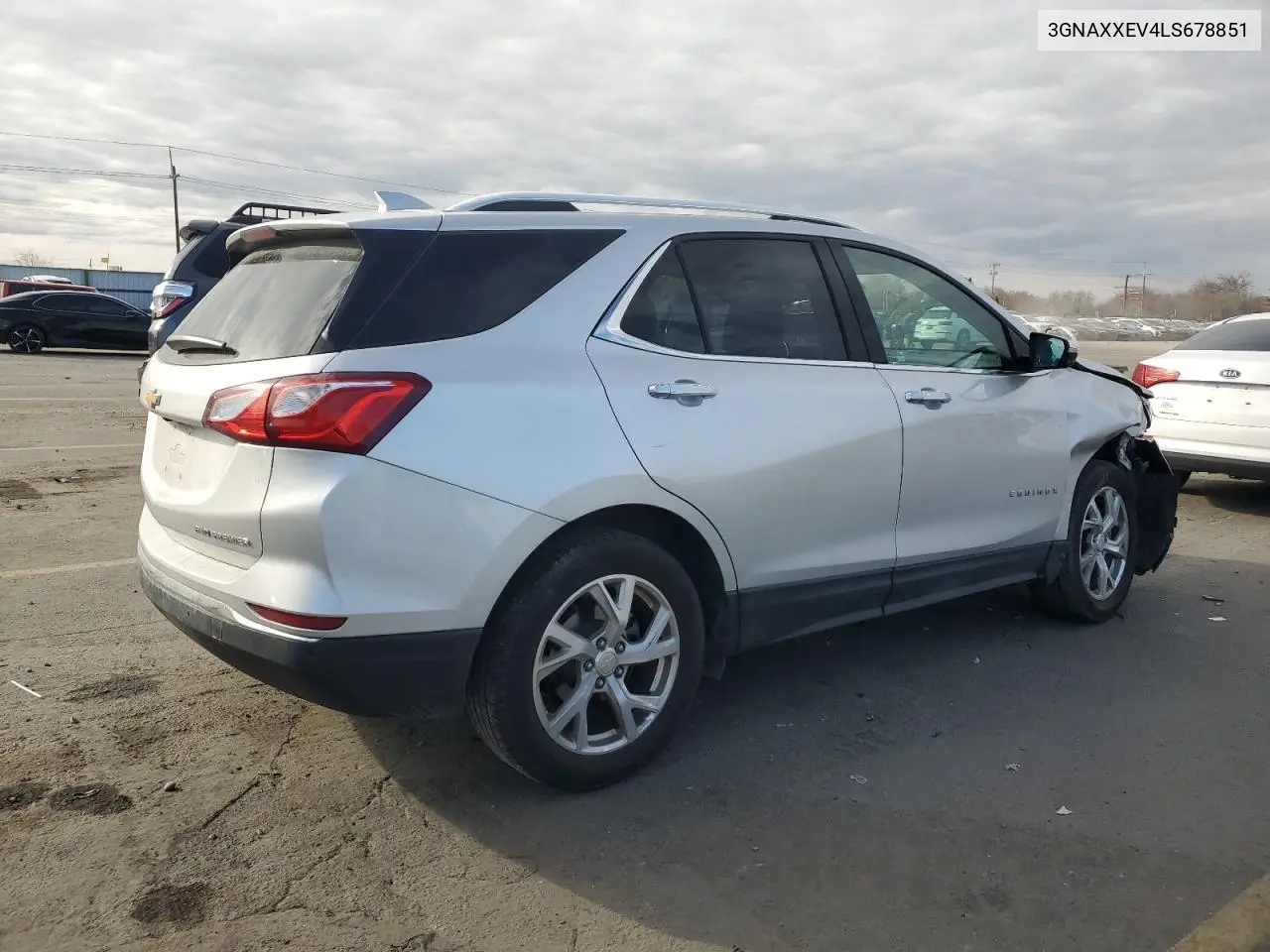 3GNAXXEV4LS678851 2020 Chevrolet Equinox Premier