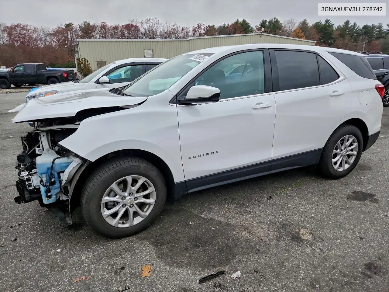 3GNAXUEV3LL278742 2020 Chevrolet Equinox Lt