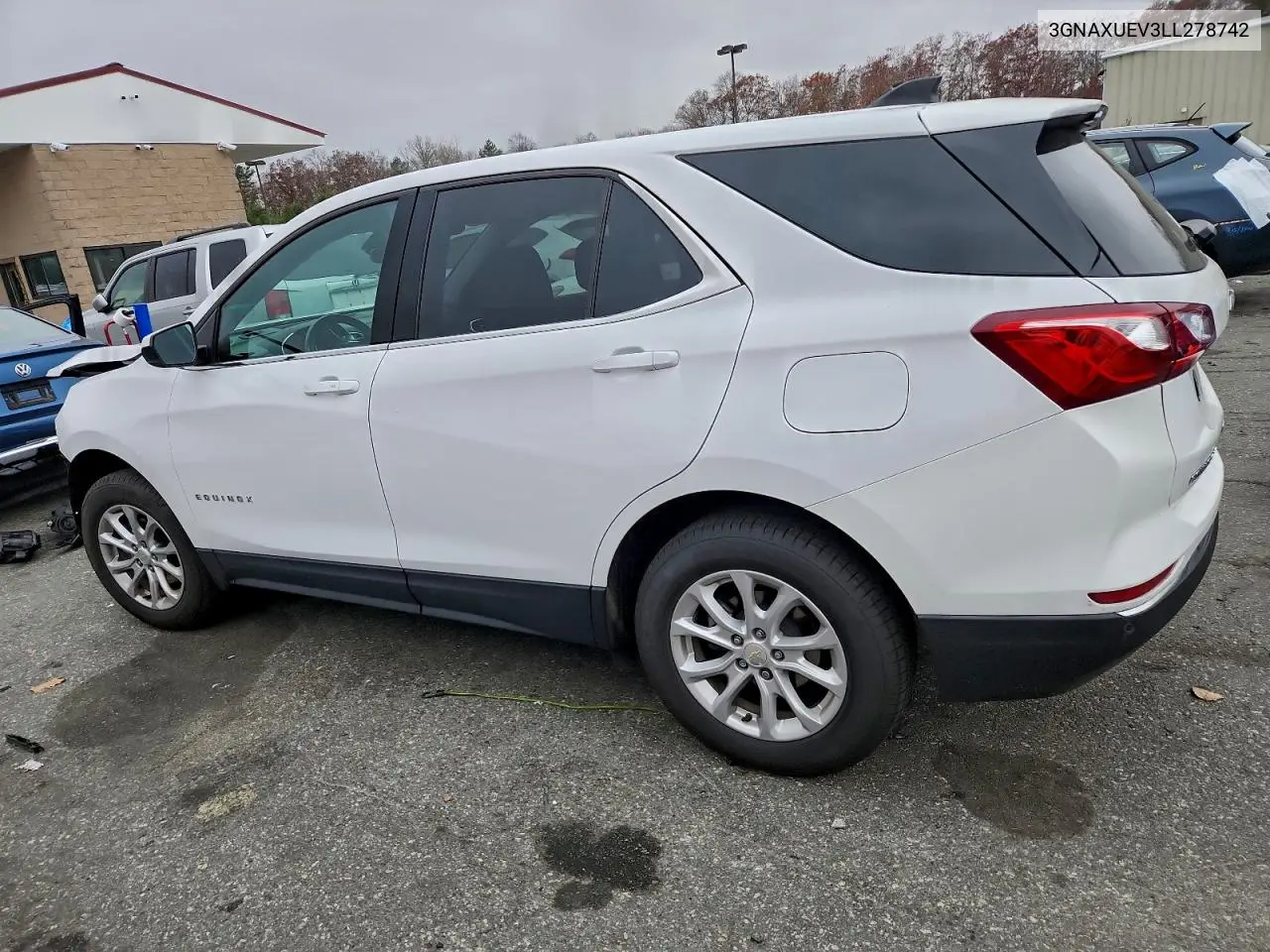 3GNAXUEV3LL278742 2020 Chevrolet Equinox Lt