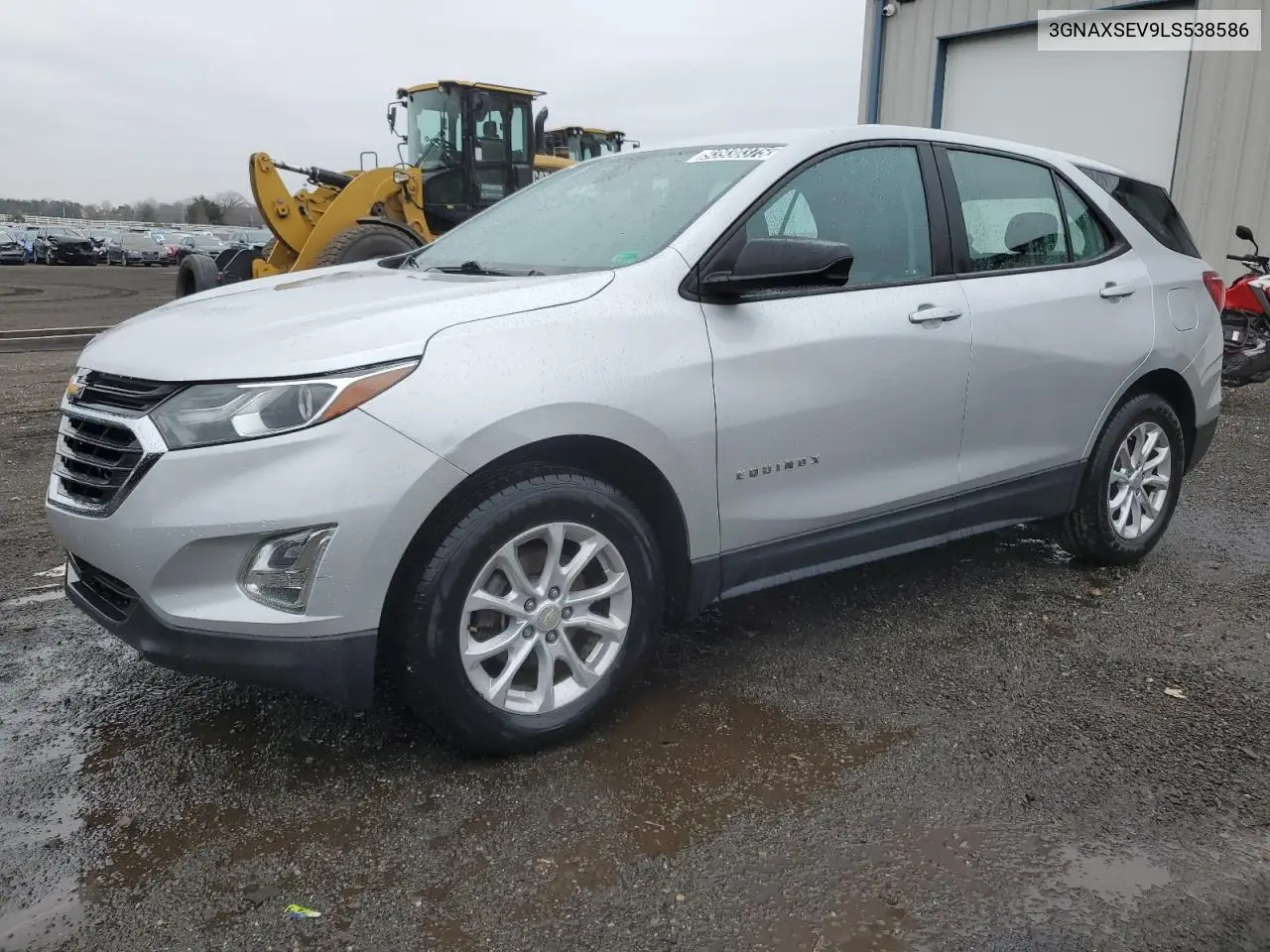 3GNAXSEV9LS538586 2020 Chevrolet Equinox Ls