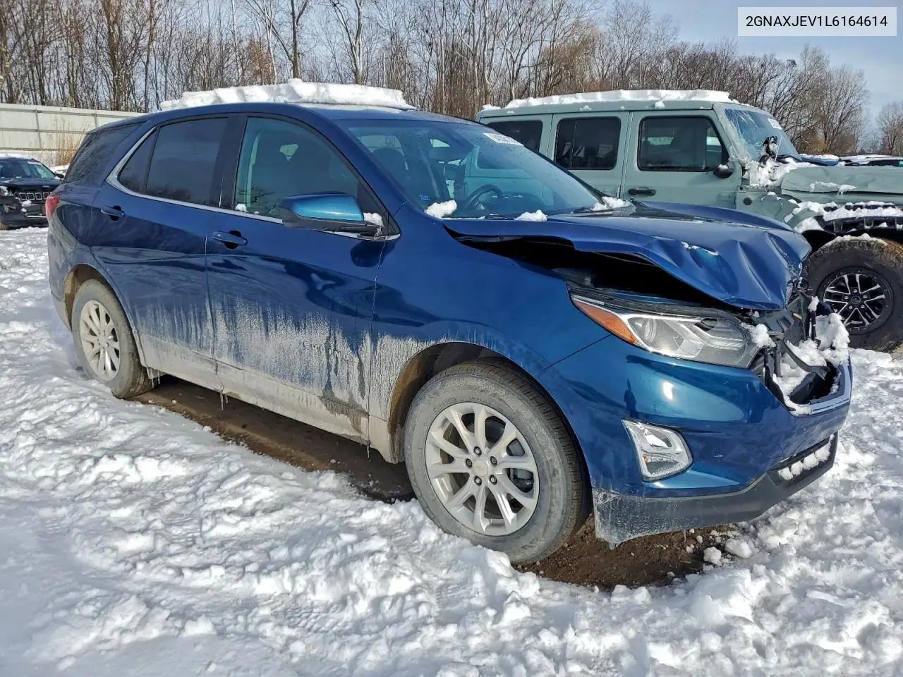 2GNAXJEV1L6164614 2020 Chevrolet Equinox Lt