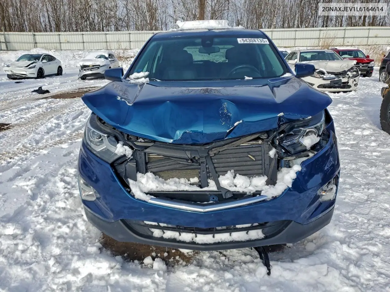 2GNAXJEV1L6164614 2020 Chevrolet Equinox Lt