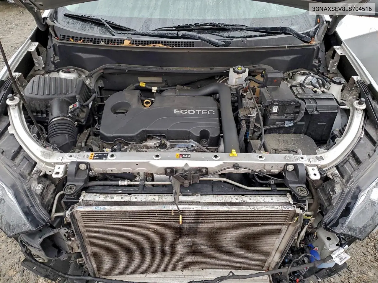 3GNAXSEV8LS704516 2020 Chevrolet Equinox Ls