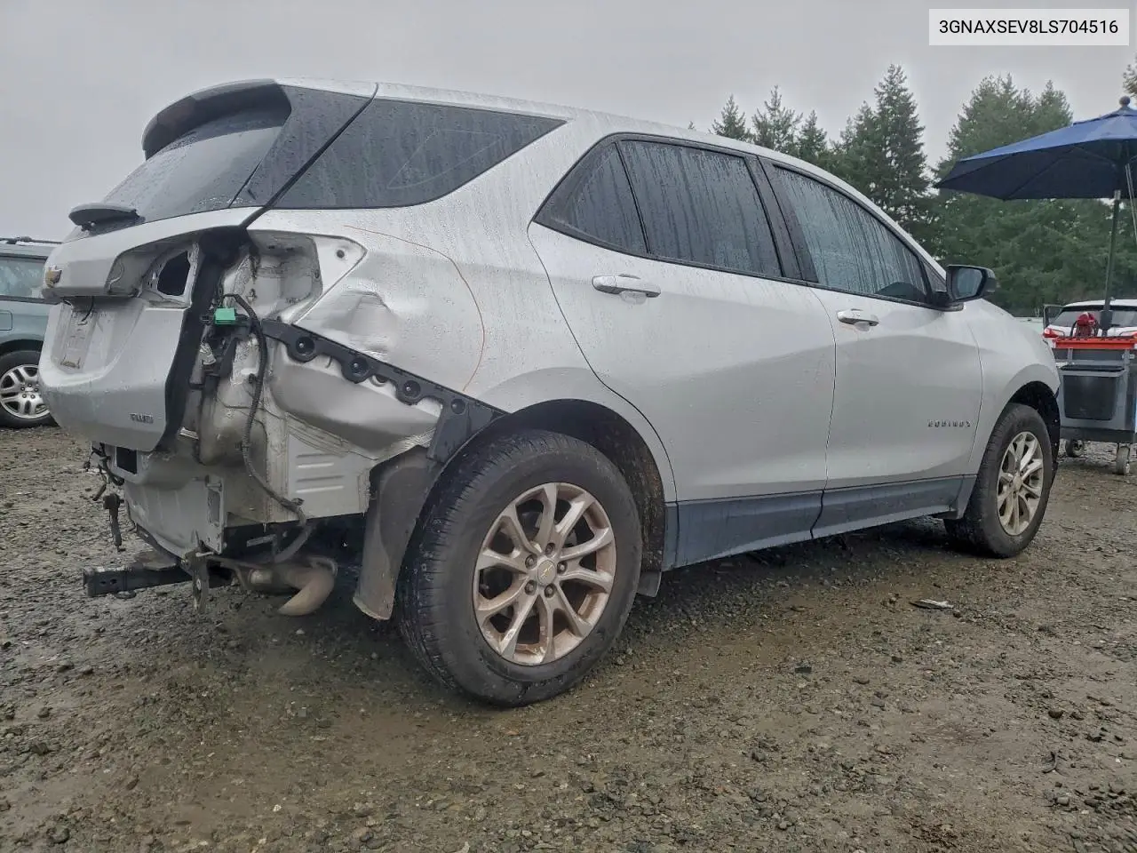 3GNAXSEV8LS704516 2020 Chevrolet Equinox Ls