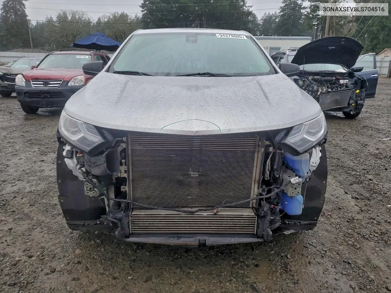 3GNAXSEV8LS704516 2020 Chevrolet Equinox Ls