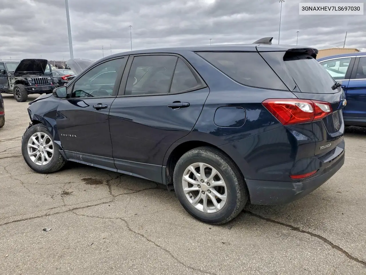 3GNAXHEV7LS697030 2020 Chevrolet Equinox Ls