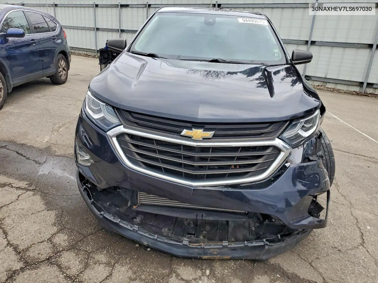 3GNAXHEV7LS697030 2020 Chevrolet Equinox Ls