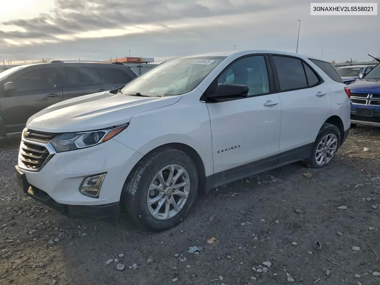 3GNAXHEV2LS558021 2020 Chevrolet Equinox Ls