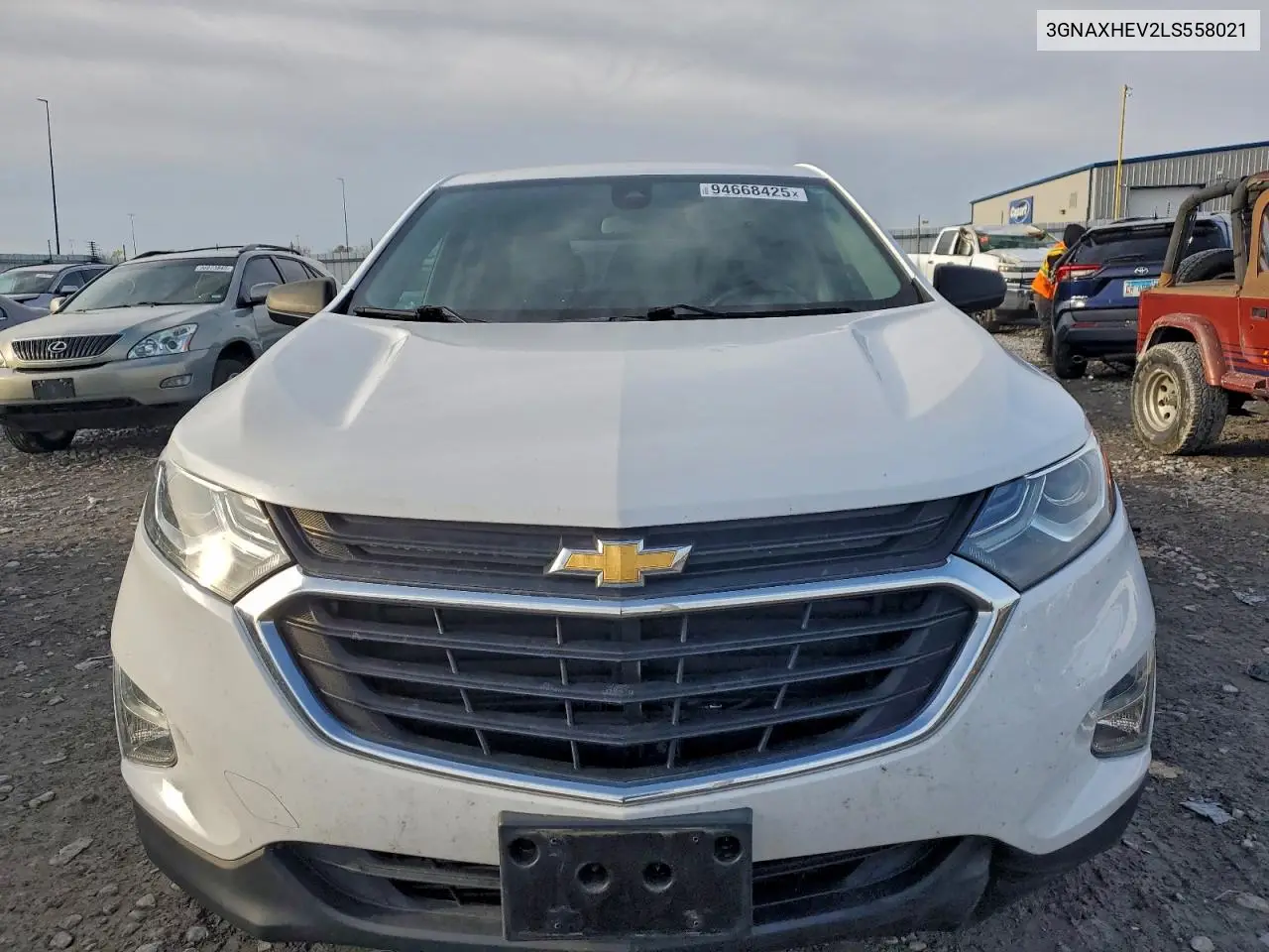 3GNAXHEV2LS558021 2020 Chevrolet Equinox Ls