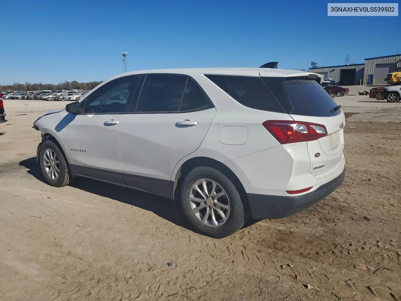 3GNAXHEV0LS539502 2020 Chevrolet Equinox Ls