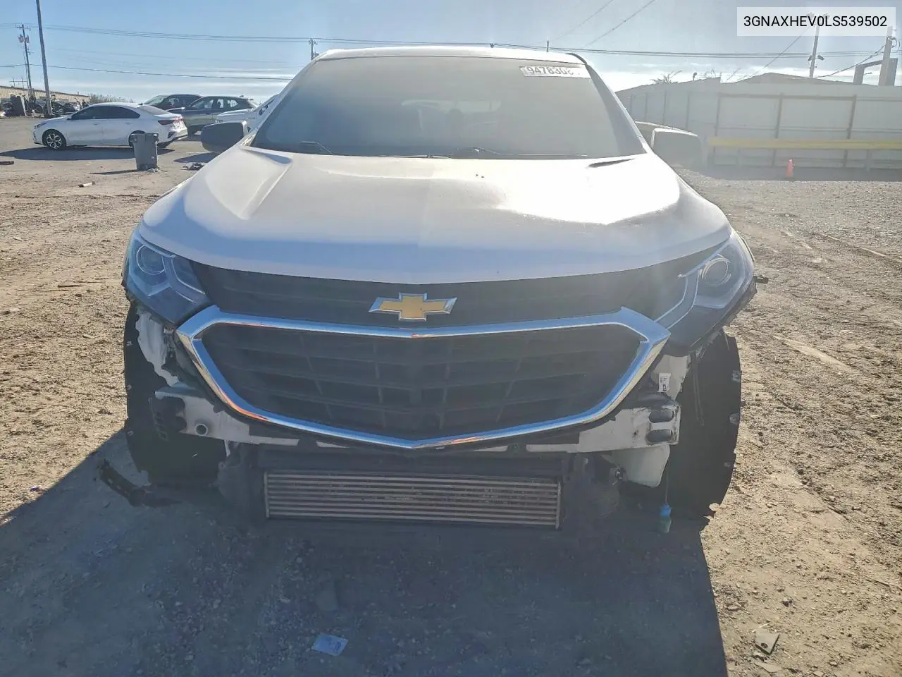 3GNAXHEV0LS539502 2020 Chevrolet Equinox Ls