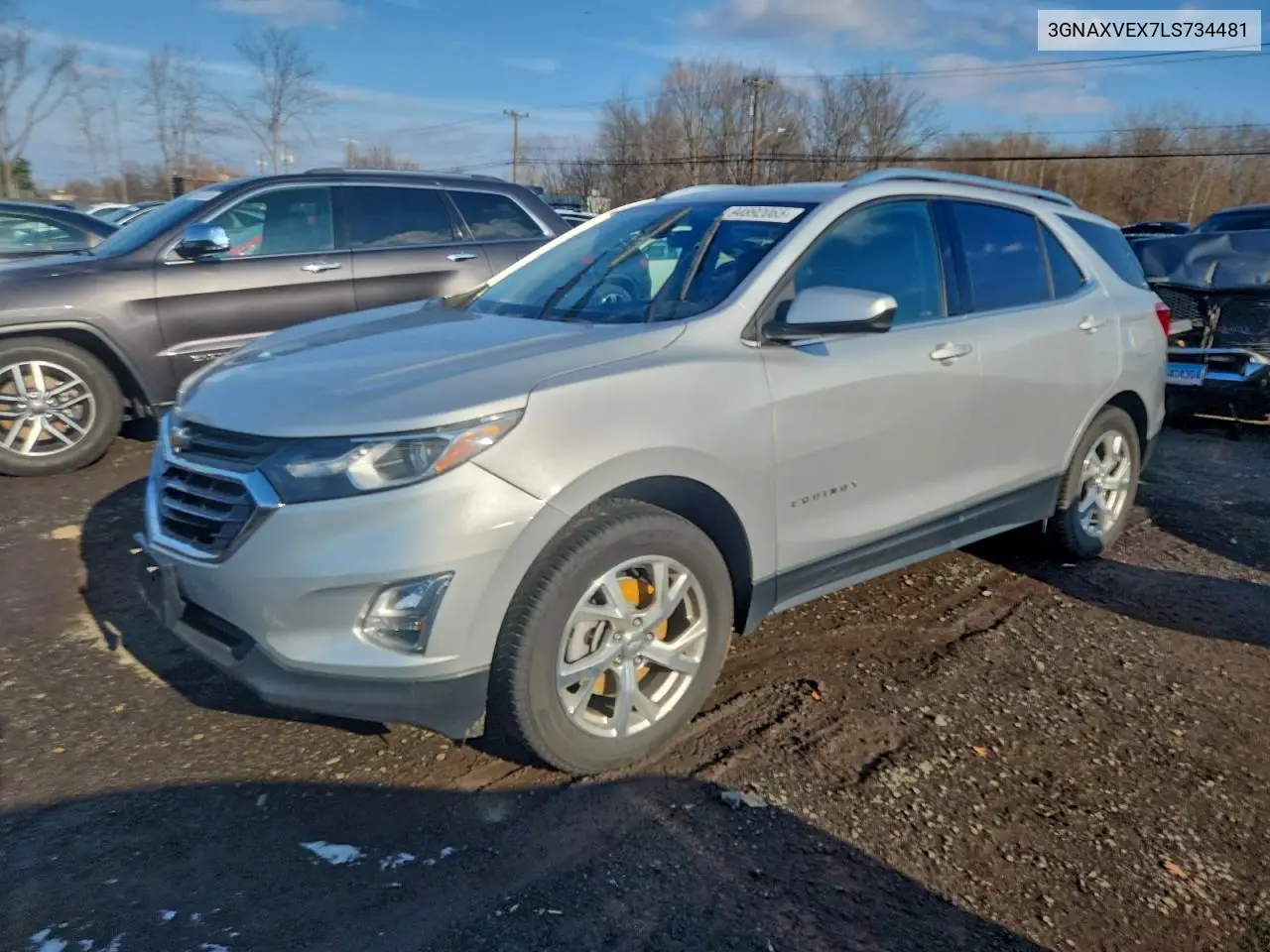 3GNAXVEX7LS734481 2020 Chevrolet Equinox Lt