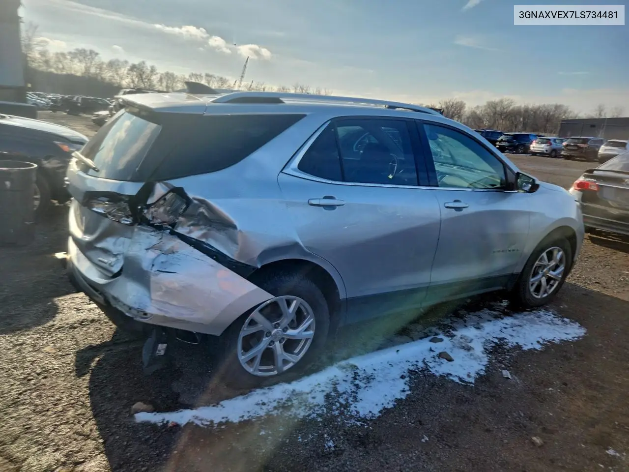 3GNAXVEX7LS734481 2020 Chevrolet Equinox Lt
