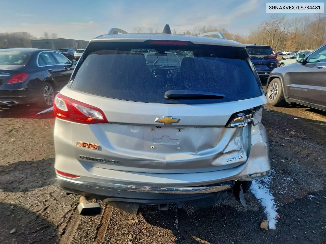 3GNAXVEX7LS734481 2020 Chevrolet Equinox Lt