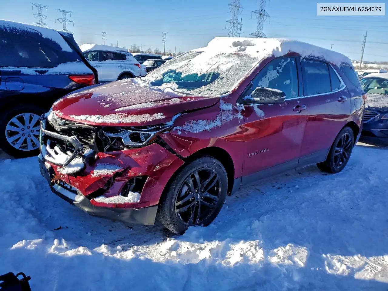 2GNAXUEV4L6254079 2020 Chevrolet Equinox Lt