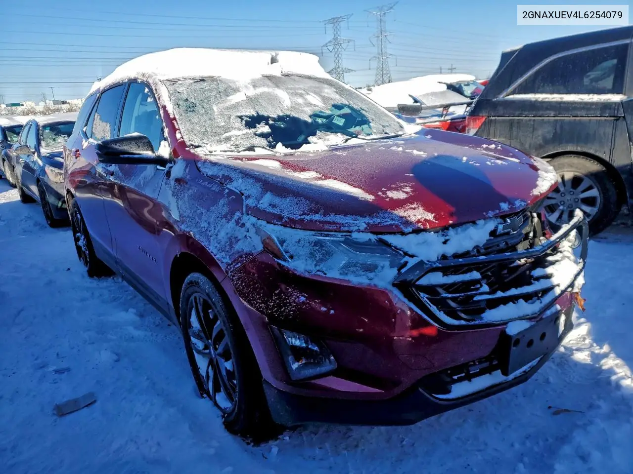 2GNAXUEV4L6254079 2020 Chevrolet Equinox Lt