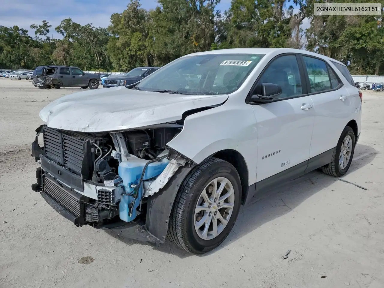 2GNAXHEV9L6162151 2020 Chevrolet Equinox Ls