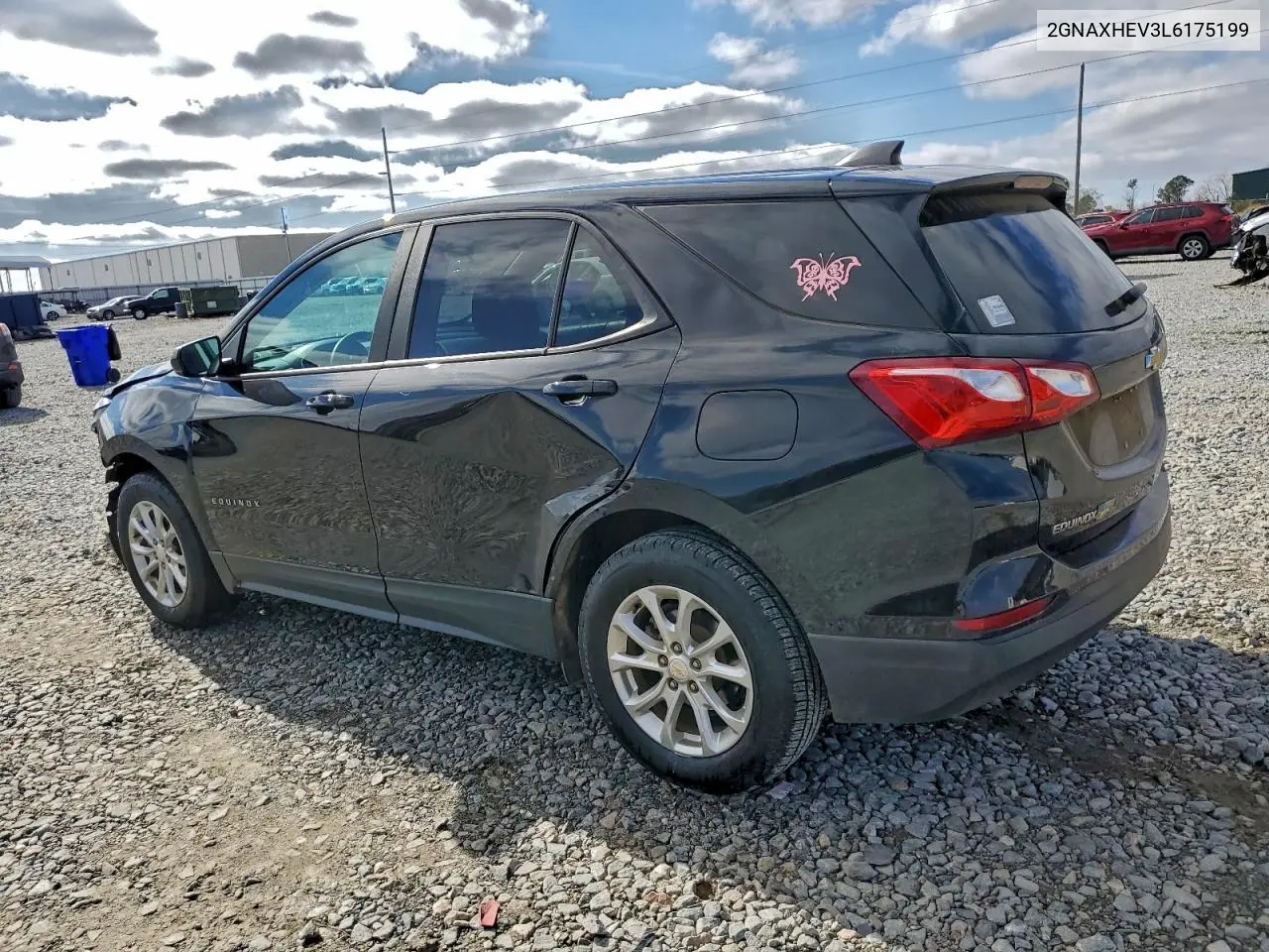 2GNAXHEV3L6175199 2020 Chevrolet Equinox Ls
