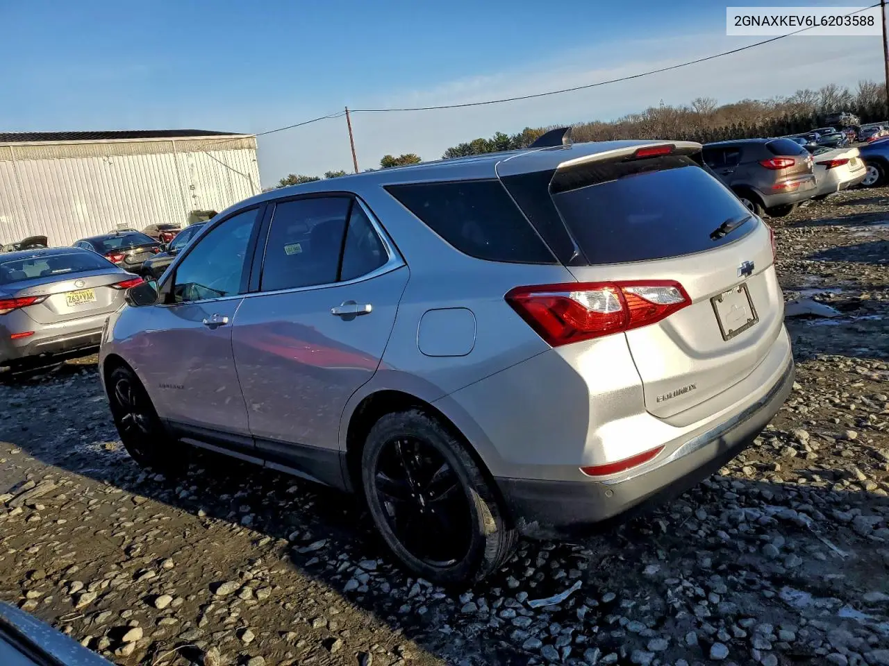 2GNAXKEV6L6203588 2020 Chevrolet Equinox Lt