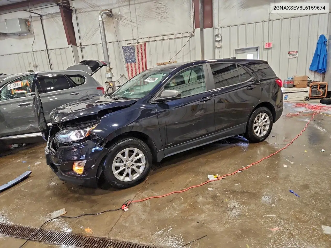 2GNAXSEV8L6159674 2020 Chevrolet Equinox Ls