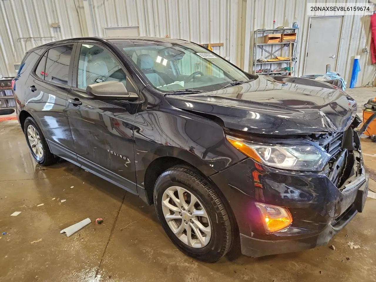 2GNAXSEV8L6159674 2020 Chevrolet Equinox Ls