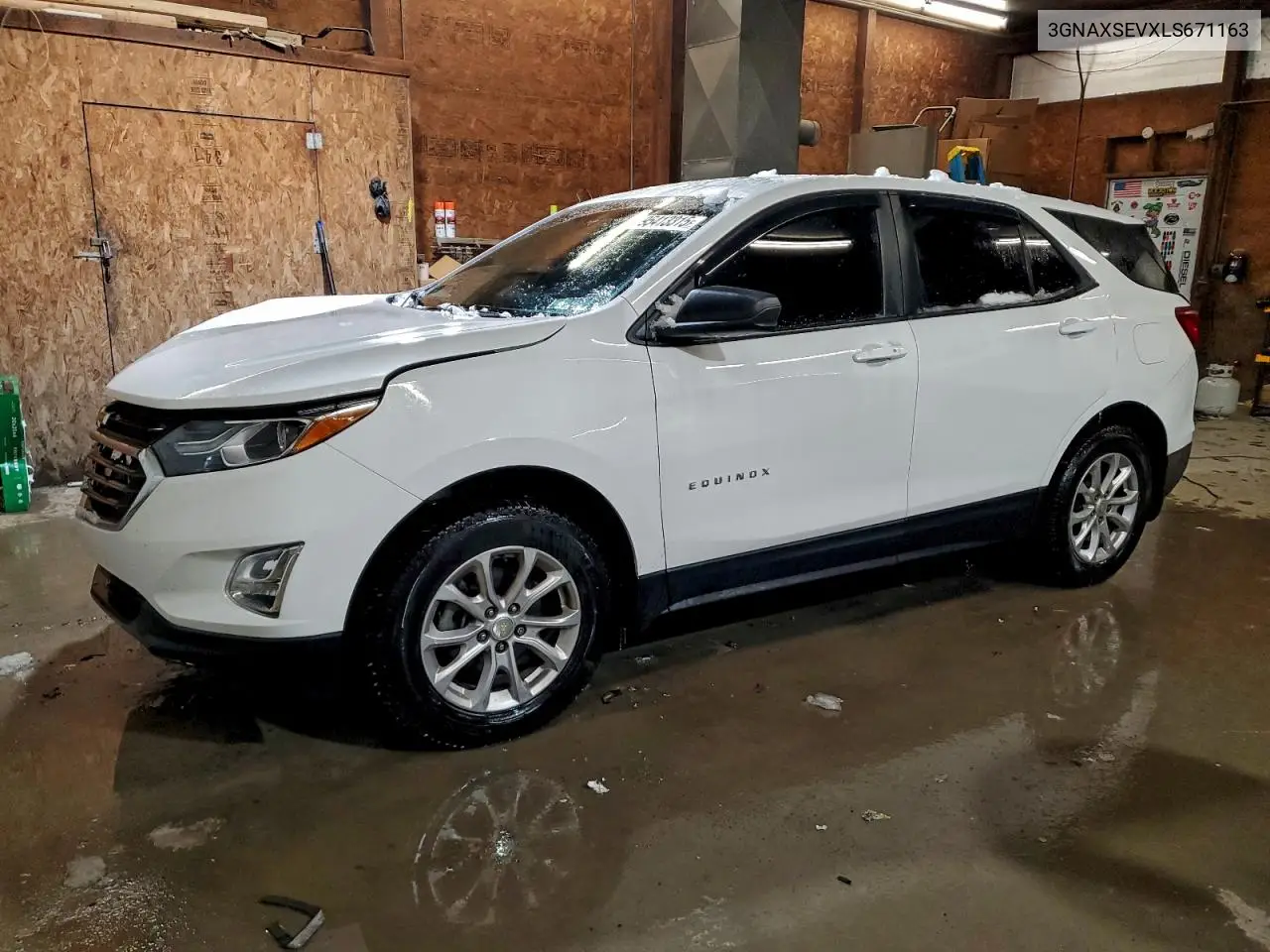 3GNAXSEVXLS671163 2020 Chevrolet Equinox Ls
