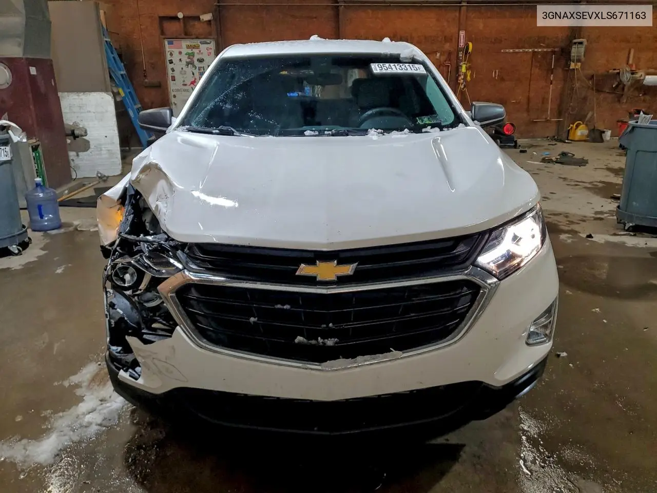 3GNAXSEVXLS671163 2020 Chevrolet Equinox Ls