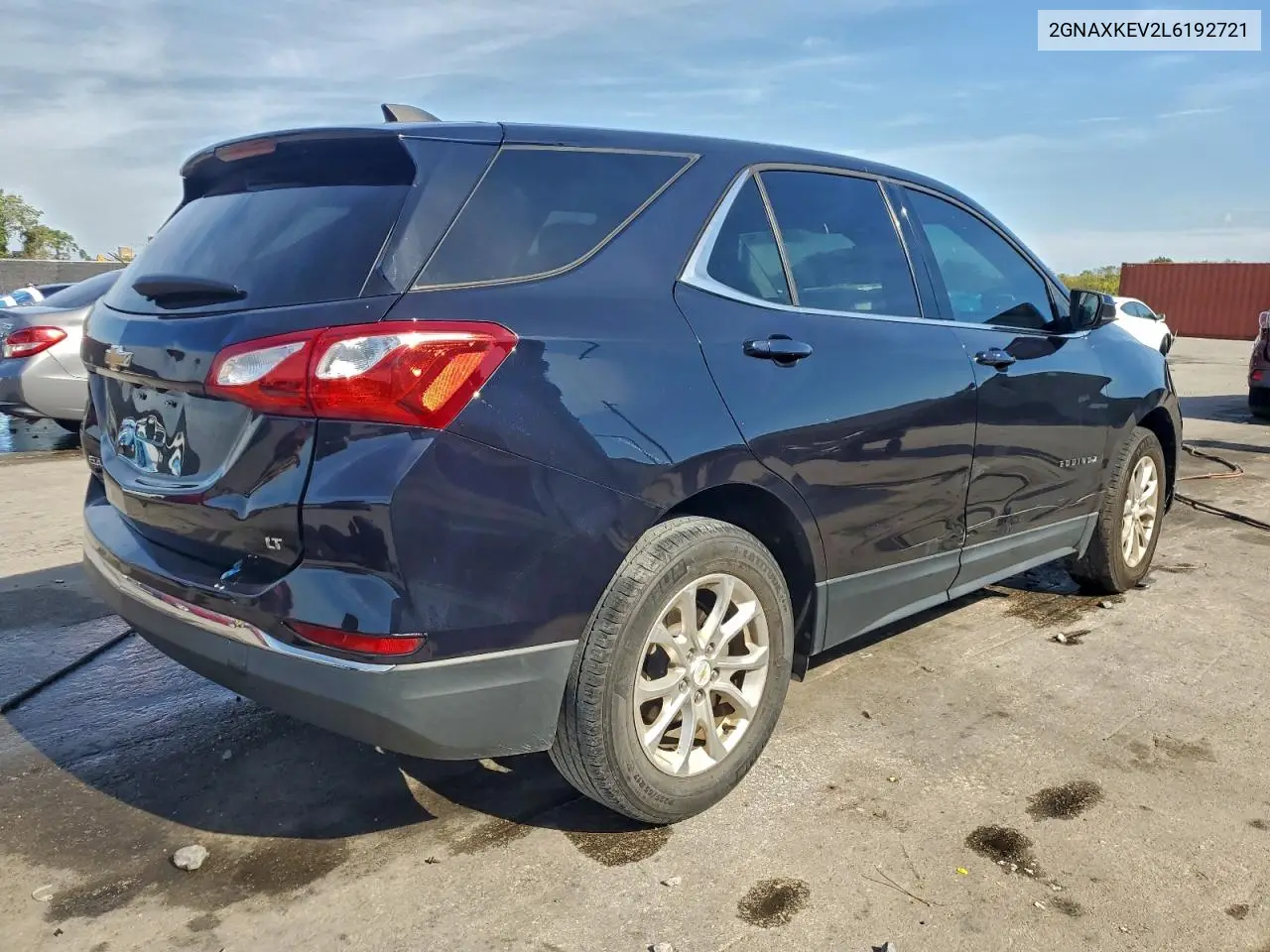 2GNAXKEV2L6192721 2020 Chevrolet Equinox Lt
