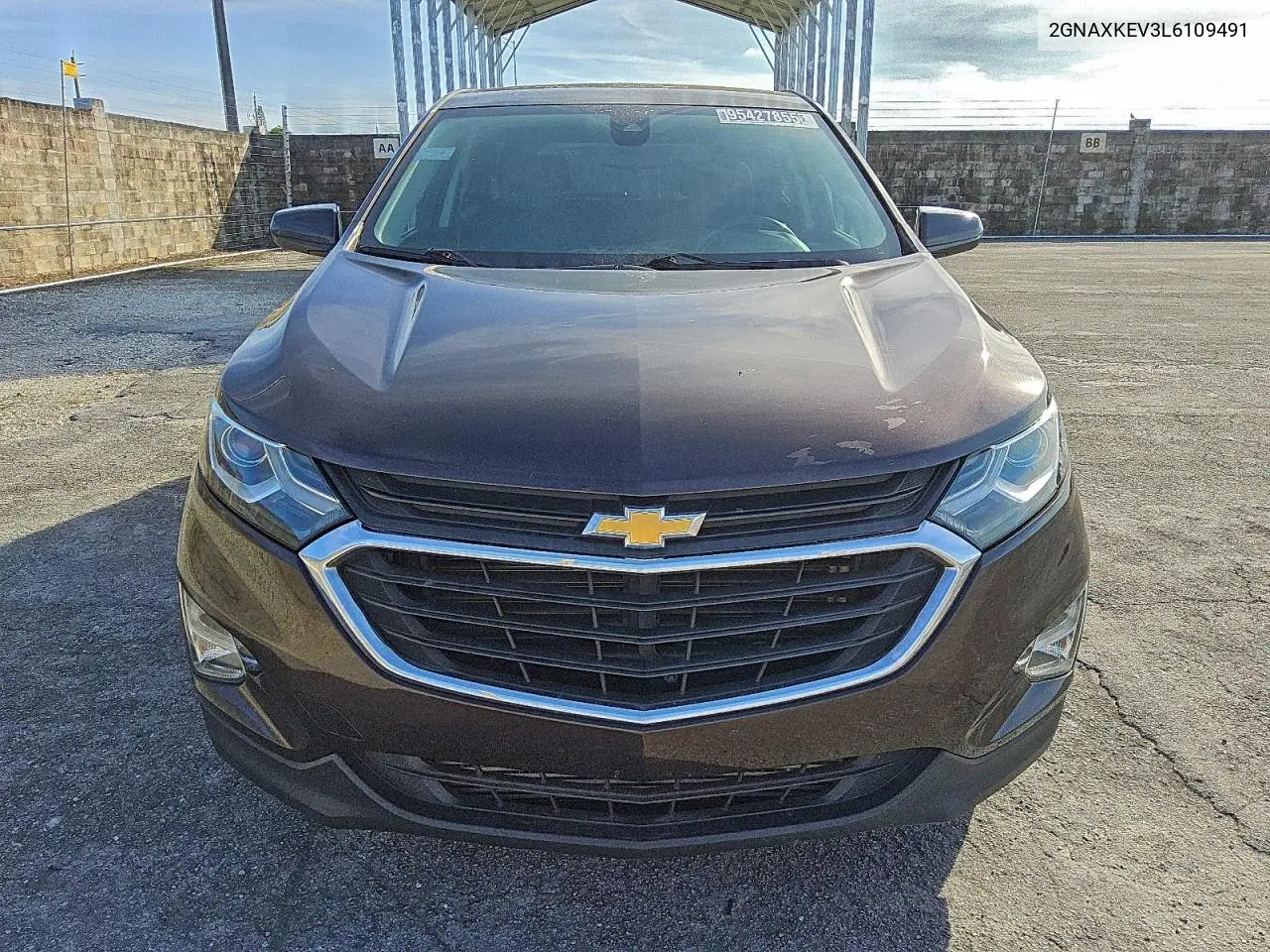 2GNAXKEV3L6109491 2020 Chevrolet Equinox Lt