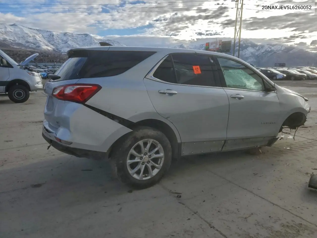 2GNAXJEV5L6260052 2020 Chevrolet Equinox Lt