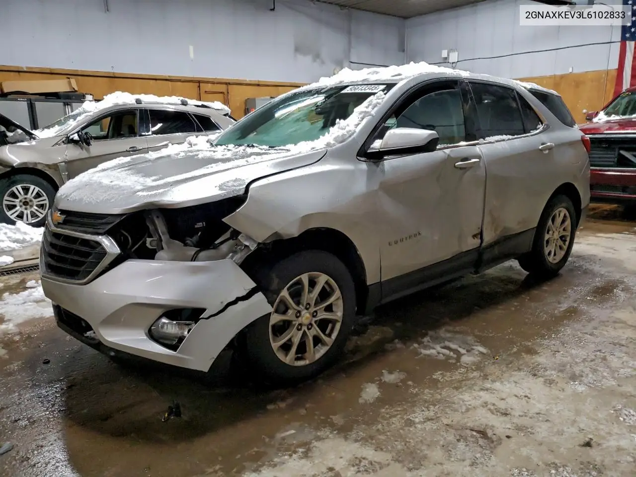 2GNAXKEV3L6102833 2020 Chevrolet Equinox Lt