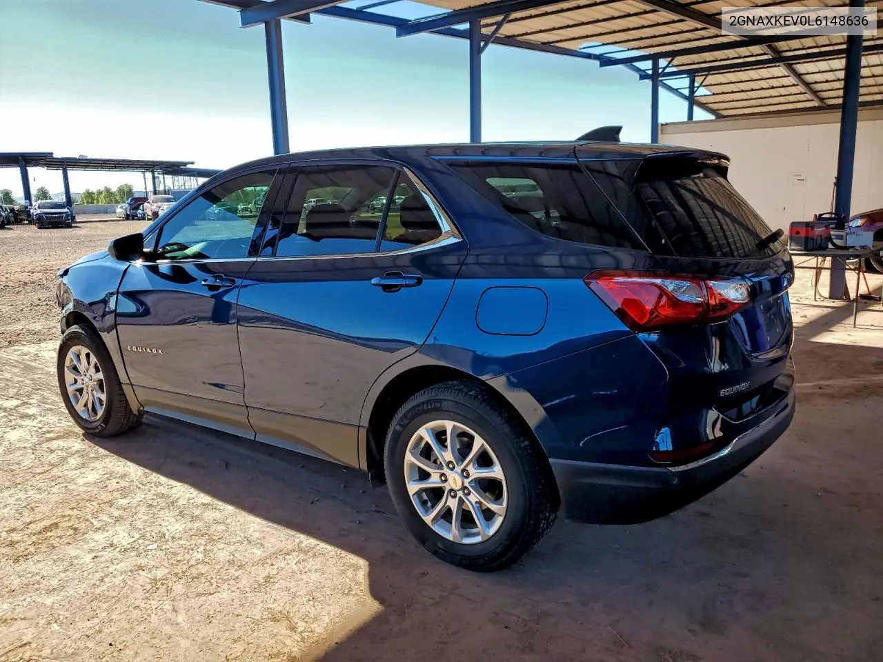 2GNAXKEV0L6148636 2020 Chevrolet Equinox Lt