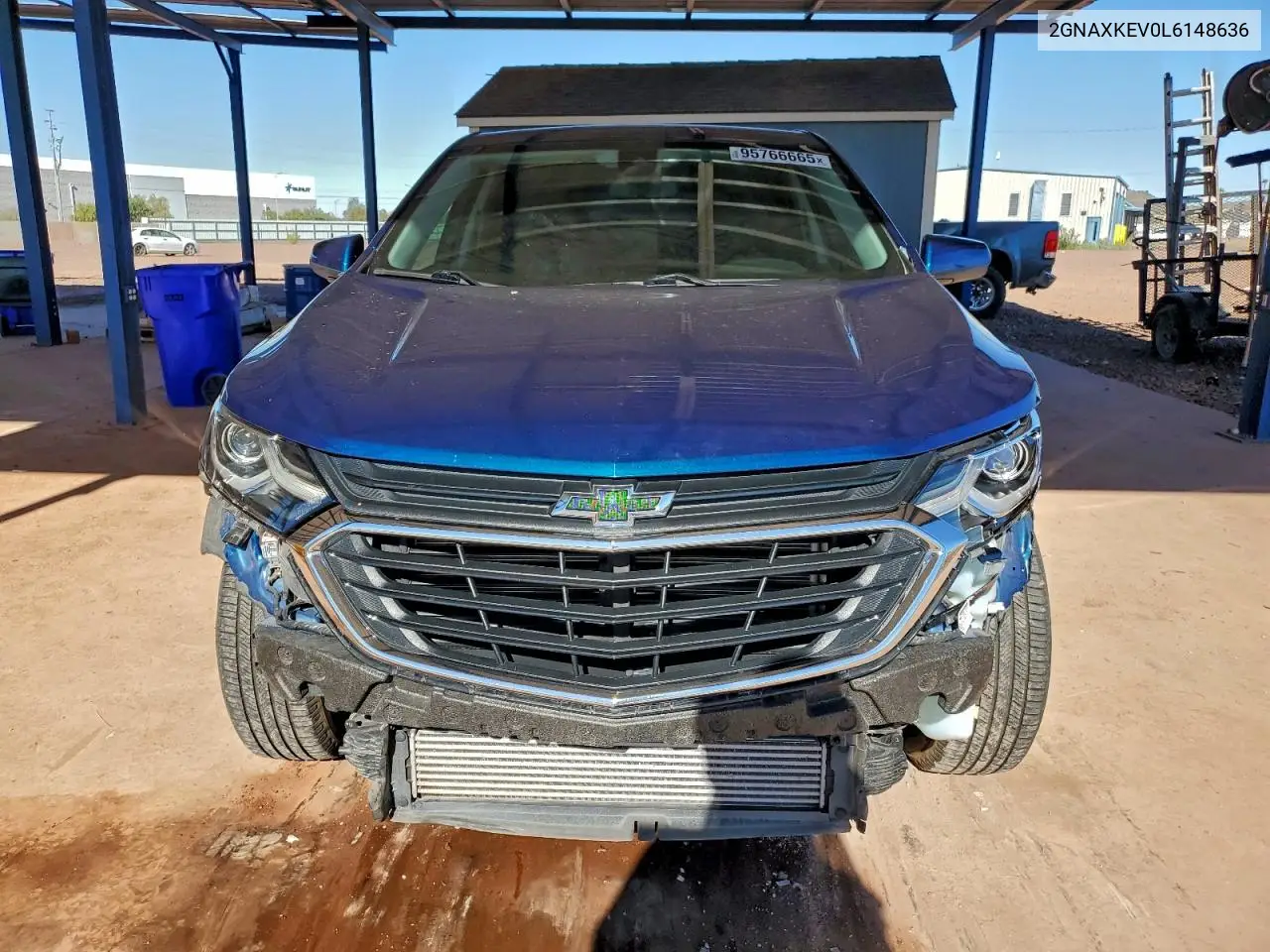 2GNAXKEV0L6148636 2020 Chevrolet Equinox Lt