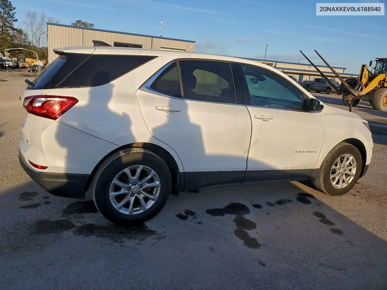 2GNAXKEV0L6188540 2020 Chevrolet Equinox Lt