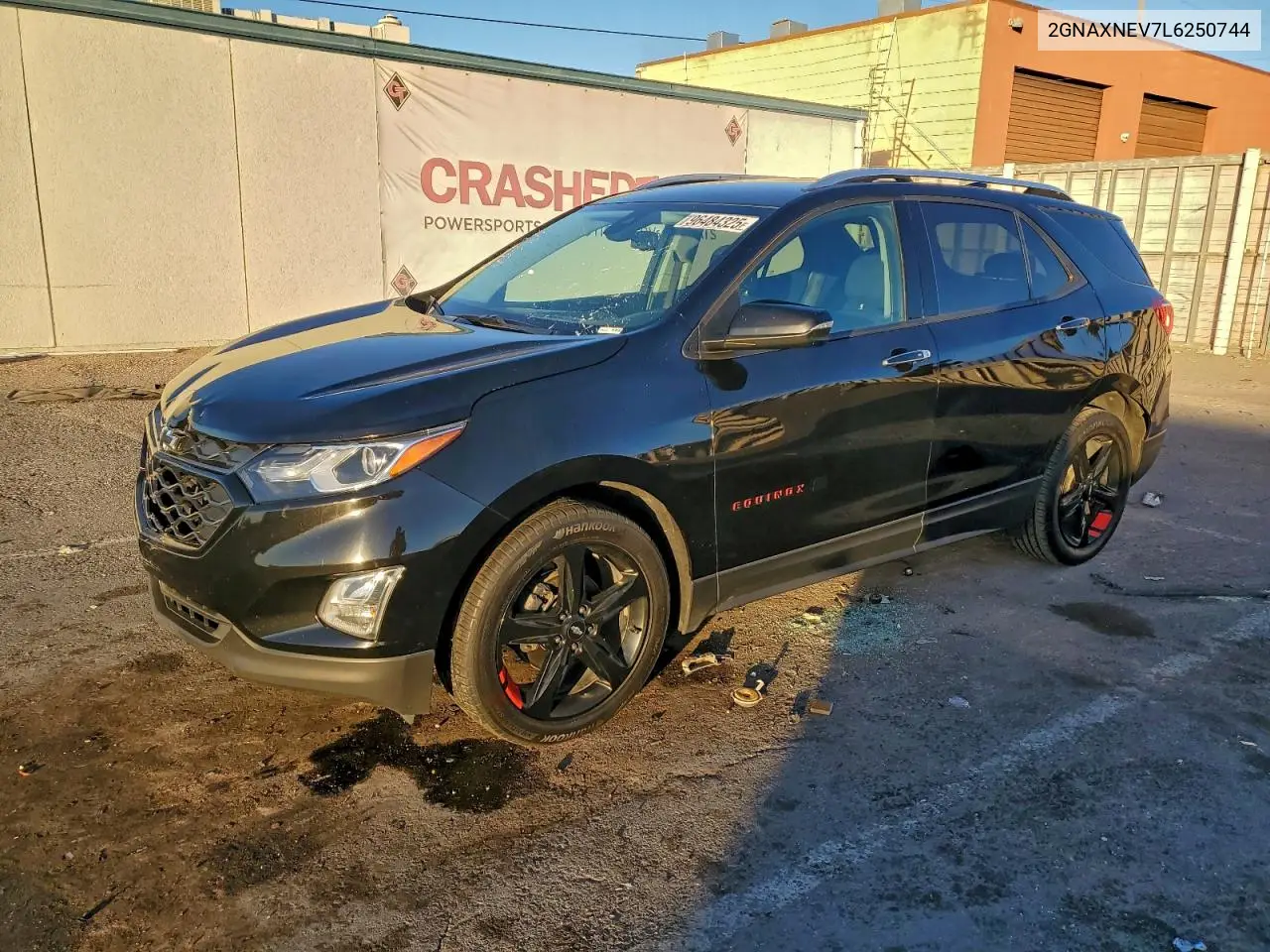 2GNAXNEV7L6250744 2020 Chevrolet Equinox Premier