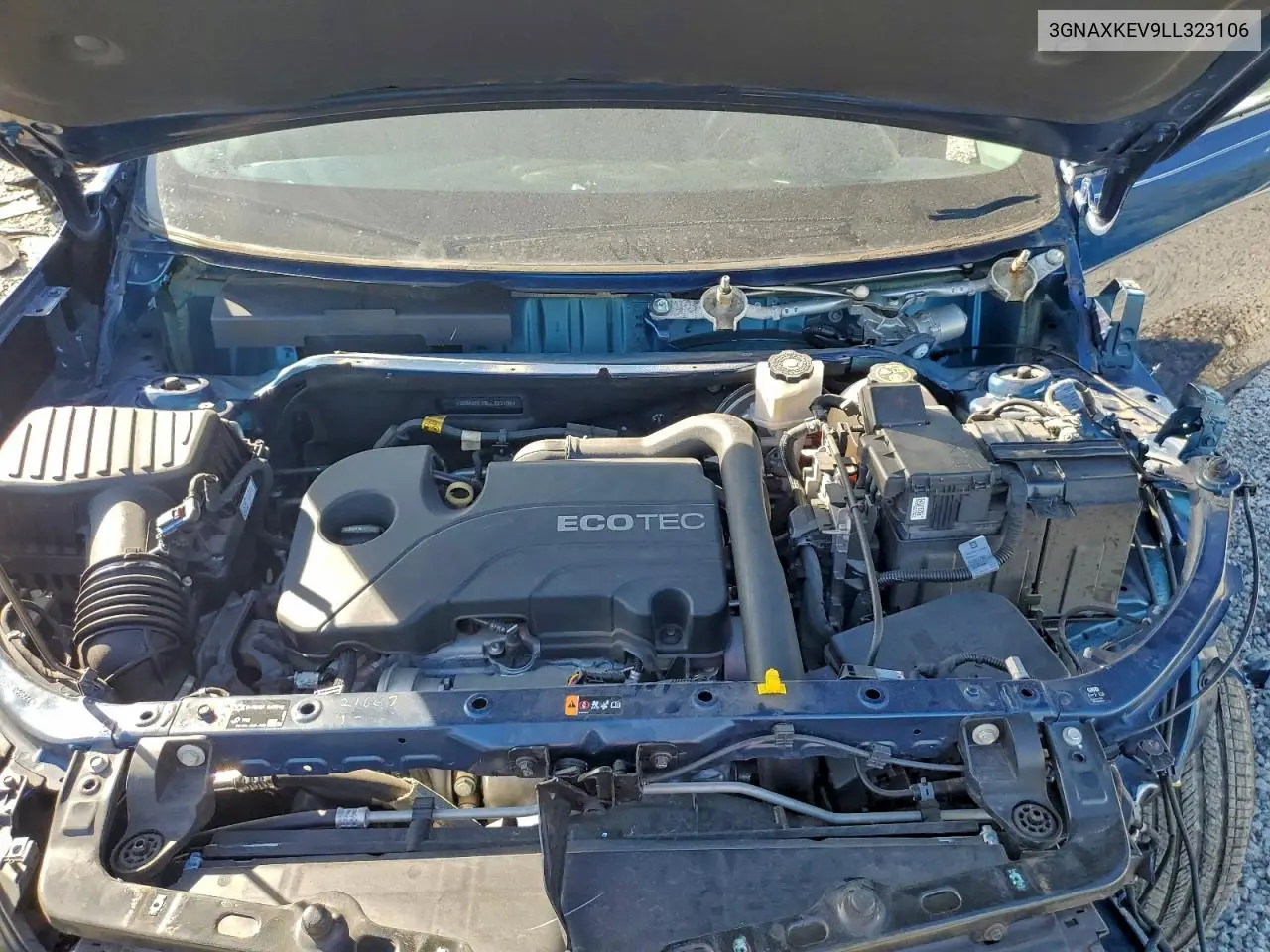 3GNAXKEV9LL323106 2020 Chevrolet Equinox Lt