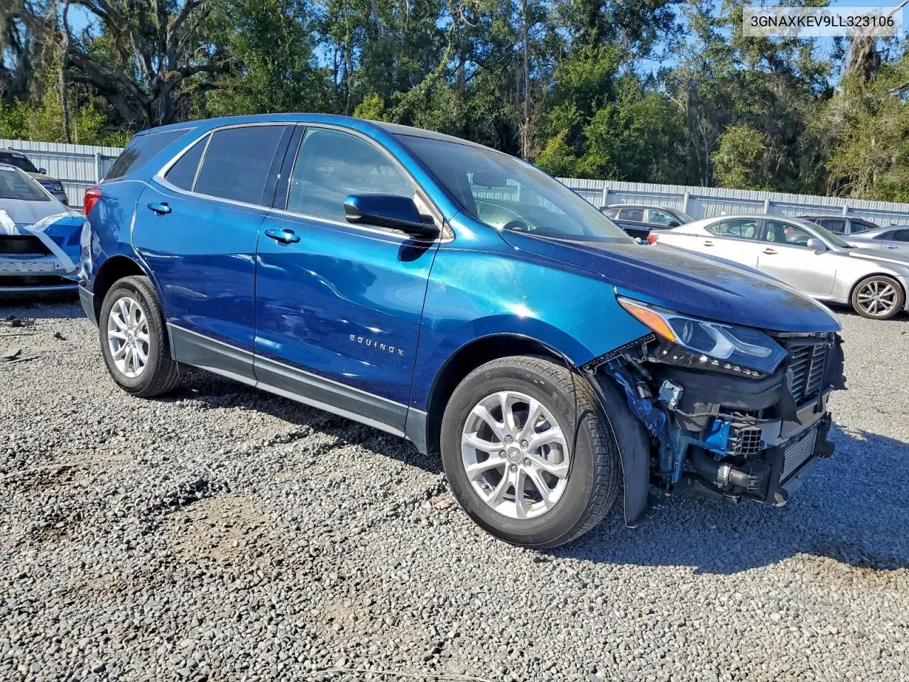 3GNAXKEV9LL323106 2020 Chevrolet Equinox Lt